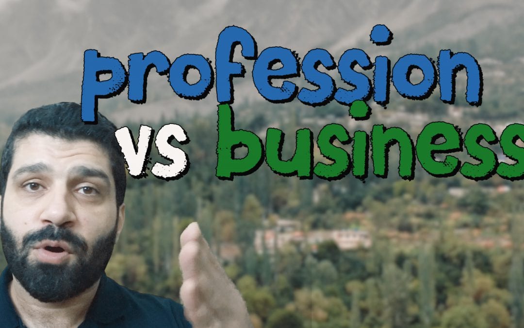 Business Vs Profession