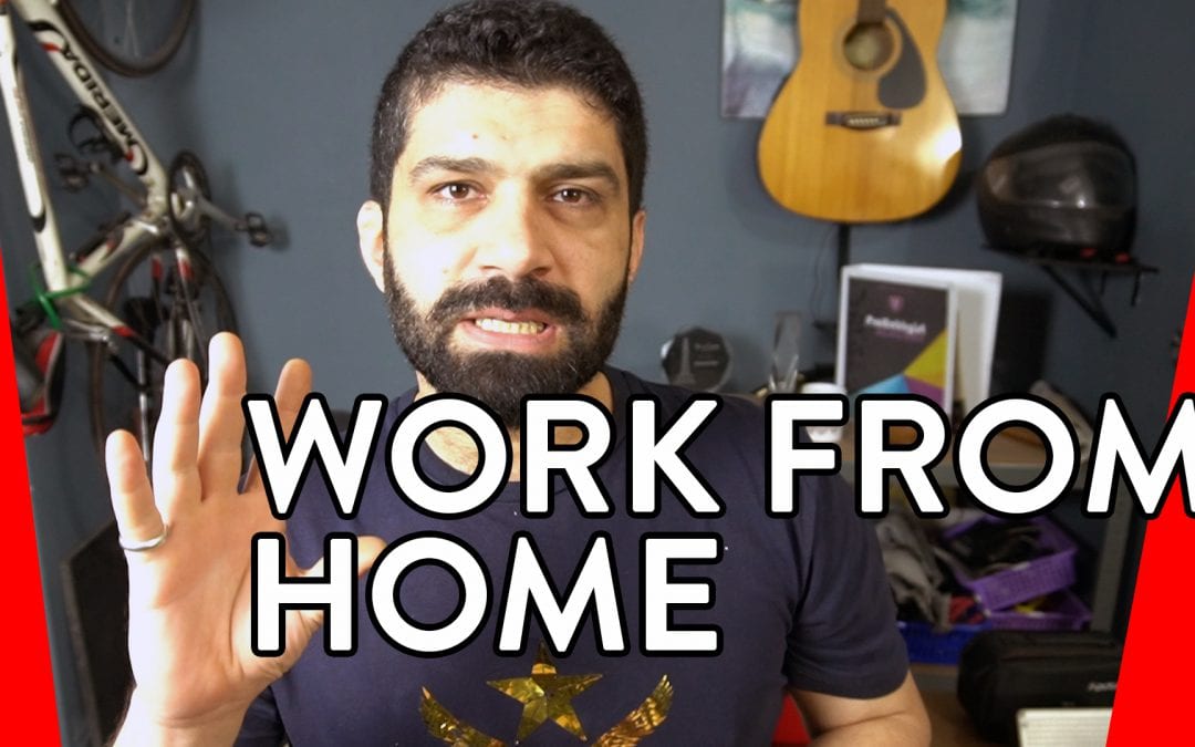 Working from home…(and Corona virus update from Lahore)